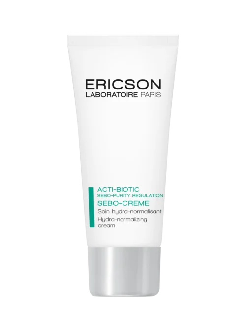 DRĖKINIMĄ SUBALANSUOJANTIS KREMAS MIŠRIAI IR RIEBIAI ODAI / Acti-Biotic SEBO-CREME
