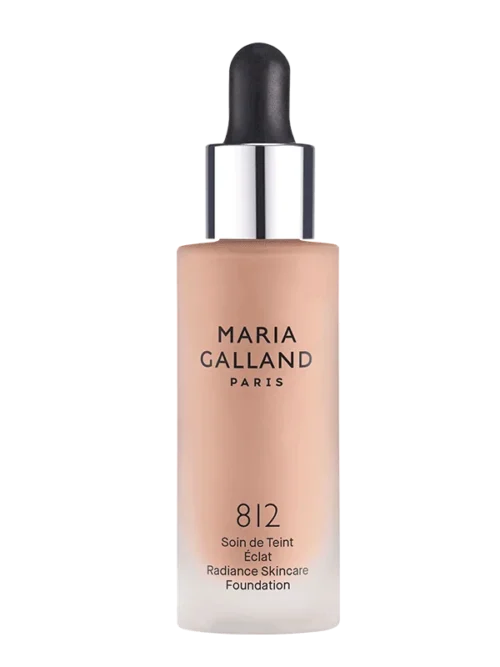 Maria Gallad 812 Sveiko švytėjimo suteikianti, drėkinanti kreminė pudra atspalvis beige20