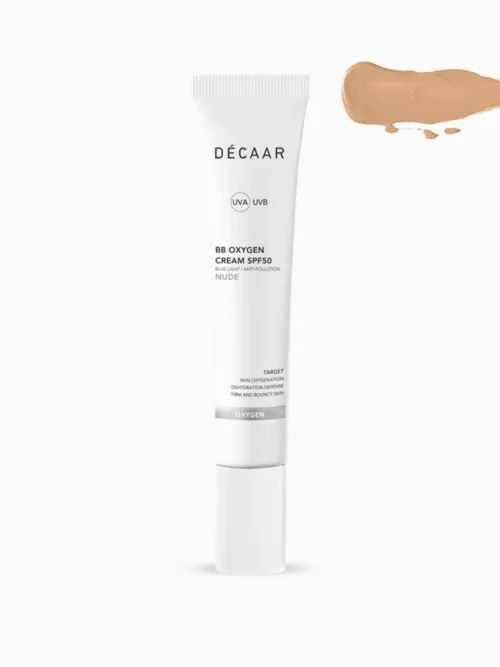 DÉCAAR  APSAUGANTIS IR DRĖKINANTIS KREMAS BB SU SPF50 || NUDE 15ml